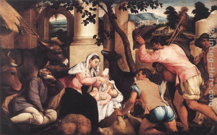 Jacopo Bassano Canvas Paintings